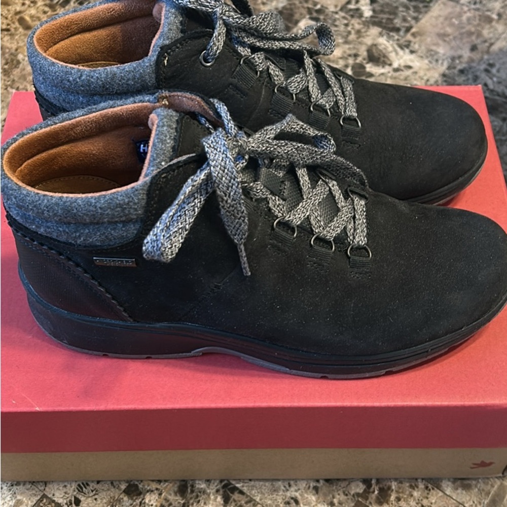 Cobb Hill by New Balance Black Suede Boots
